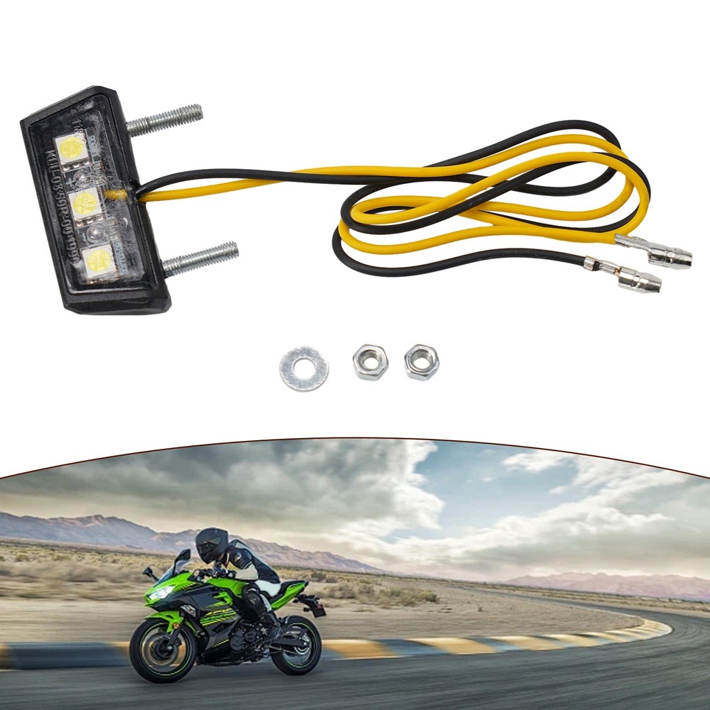 License Plate Light LED Light 1W Black High Quality Material Practical To Use