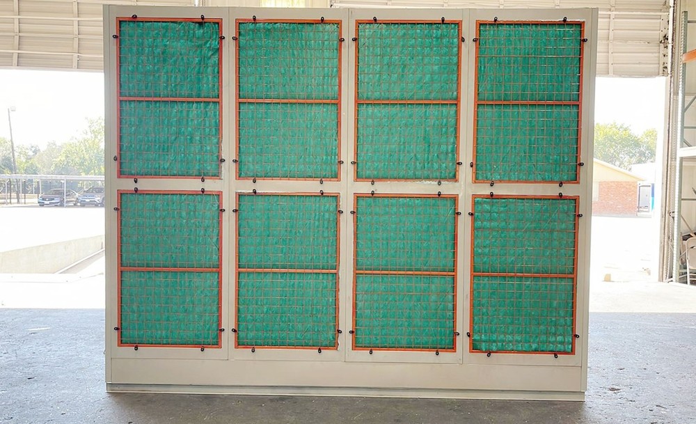 Exhaust Plenum Cabinet for Paint Booths