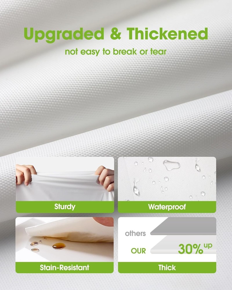 Disposable Plastic Table Cloth Leakproof White