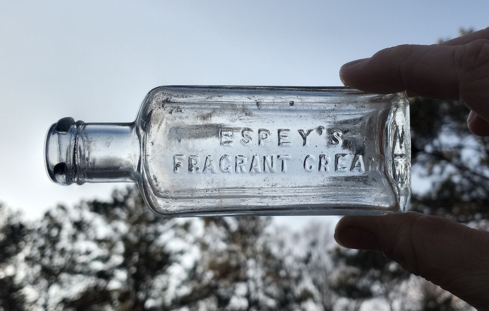 1920's Espey's Fragrant Cream Bottle