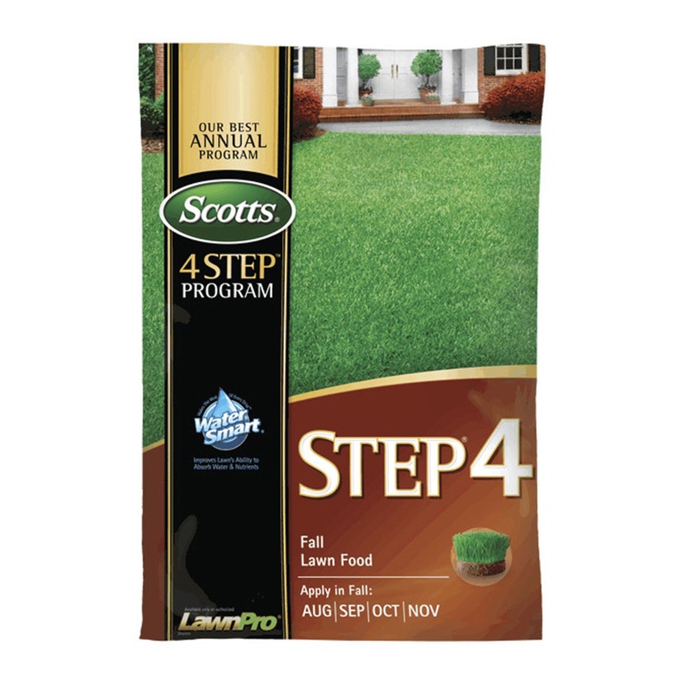 Scotts 4 STEP Program Fall Lawn Fertilizer, 5,000 sq. ft. (Repaired Bag)