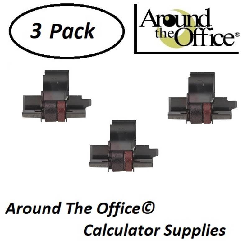 SHARP Model EL-1750 Compatible Calculator CP-13 Black & Red Ink Roll