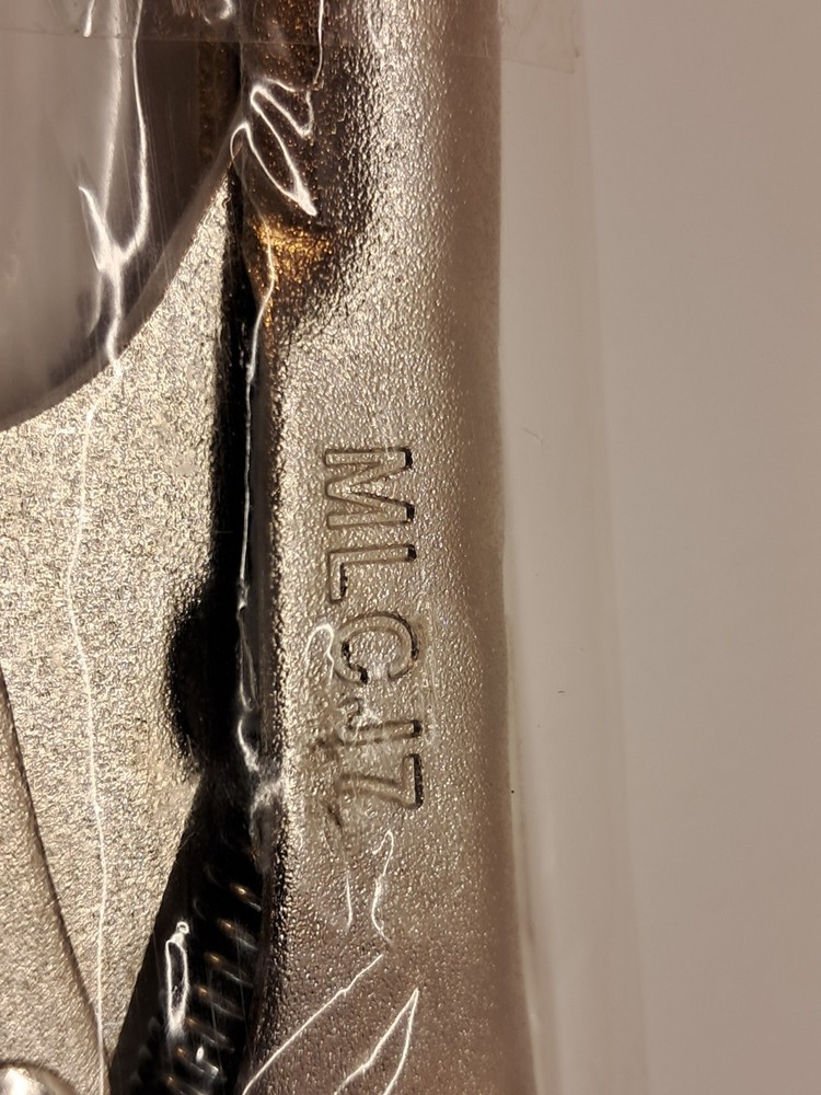 Matco Tools MLCJ7 7" Curved Jaw Locking Pliers