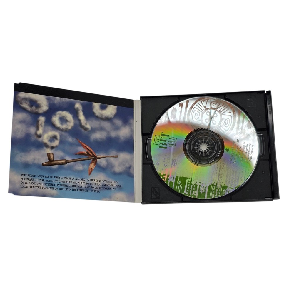 1994 Apple Developer CD “Little Bit Man” March QuickDraw GX ß3 Vintage Mac