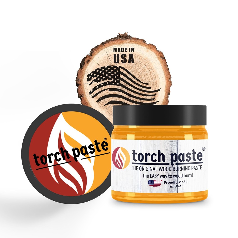 Torch Paste - The Original Wood Burning Paste | Made in USA | Heat Activated ...