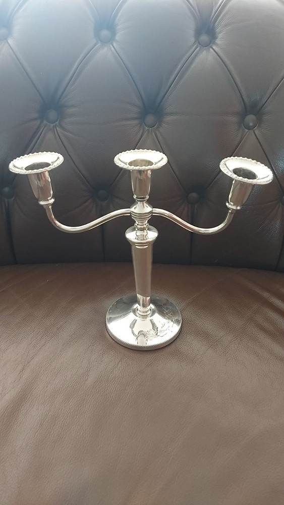Silver Plated Vintage Candelabra