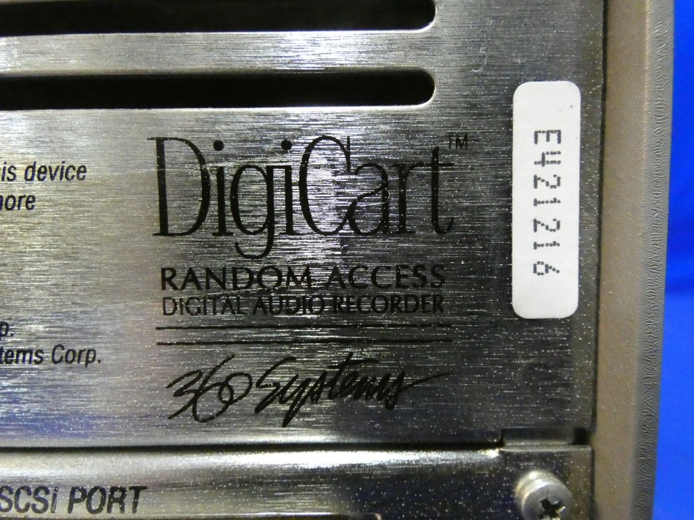 360 Systems DigiCart II Hard Disk Random Access Digital Audio Recorder