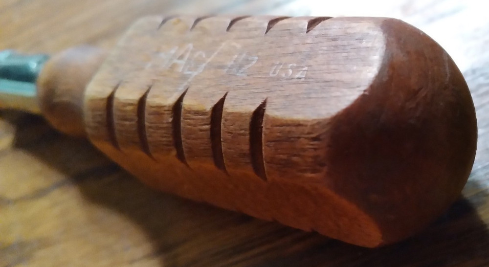 MAC Tools H2 Screwdriver Wood Handle (USA) Vintage