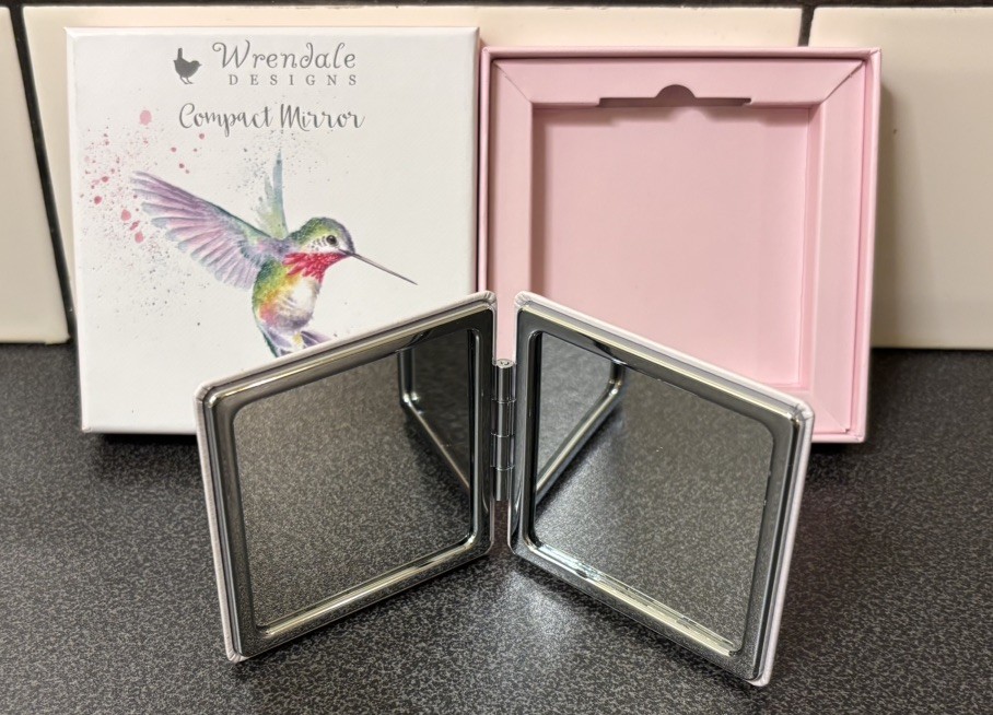 Wrendale Designs Hummingbird Compact Mirror - perfect gift.
