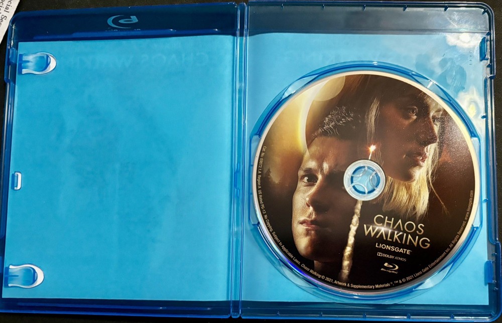 Chaos Walking Blu-ray ￼