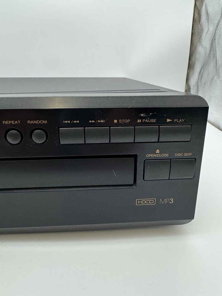 🎧 Denon DCM-380 5-Disc CD Player Auto Changer Tested Works Great 🎶