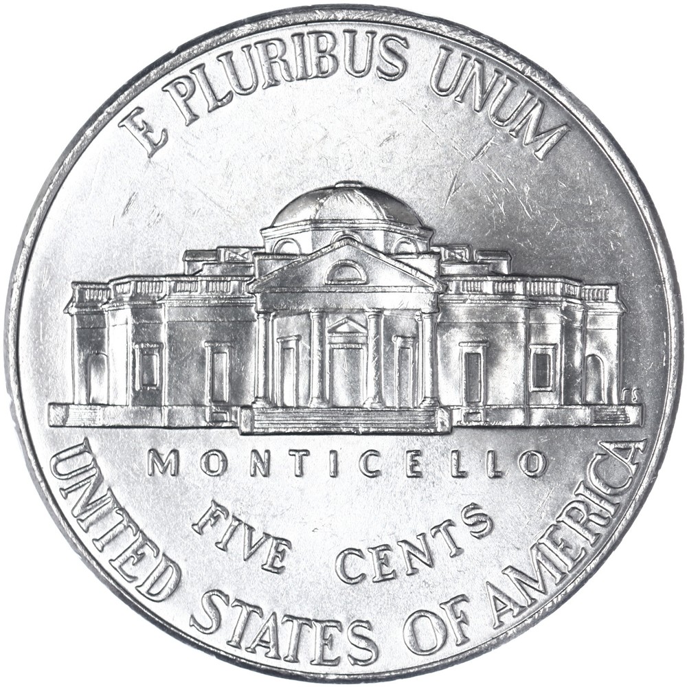 2012 D Jefferson Nickel BU Coin