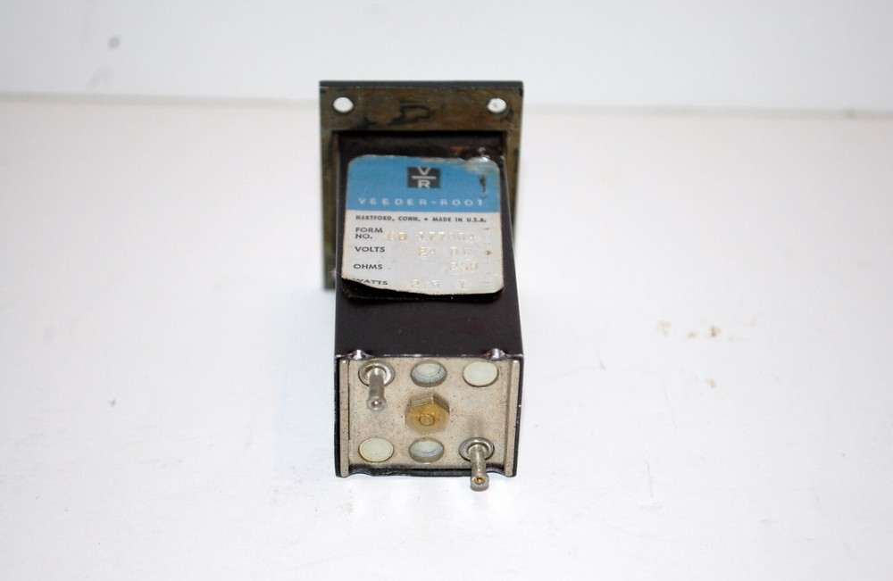 Veeder Root #BD 177004 Counter ( Learjet #2318376-77) 24 Volt