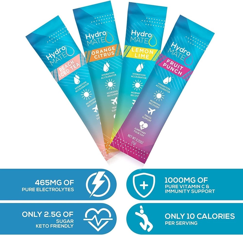 Variety Pack Electrolyte Powder 30 Count Hydration