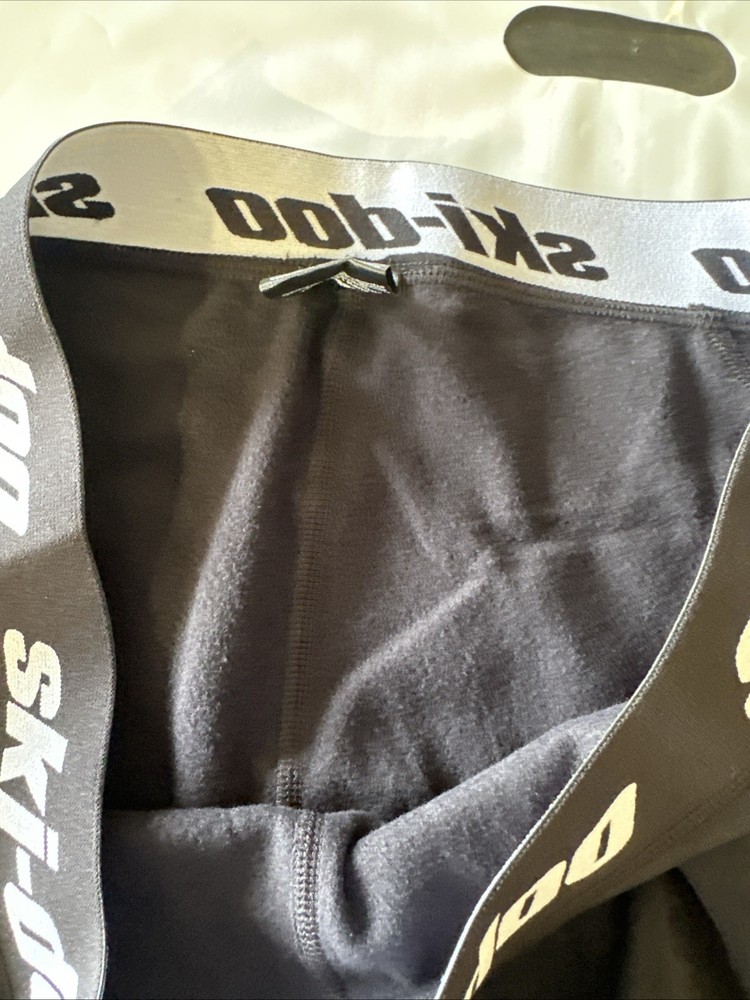 NWT Ski-Doo Women's Thermal 3 Layer Base Layer Pants Black Size M