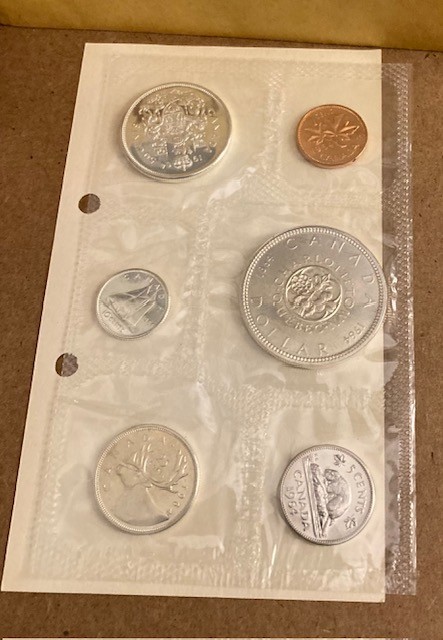 1964 CANADA Uncirculated 6 Coin Set