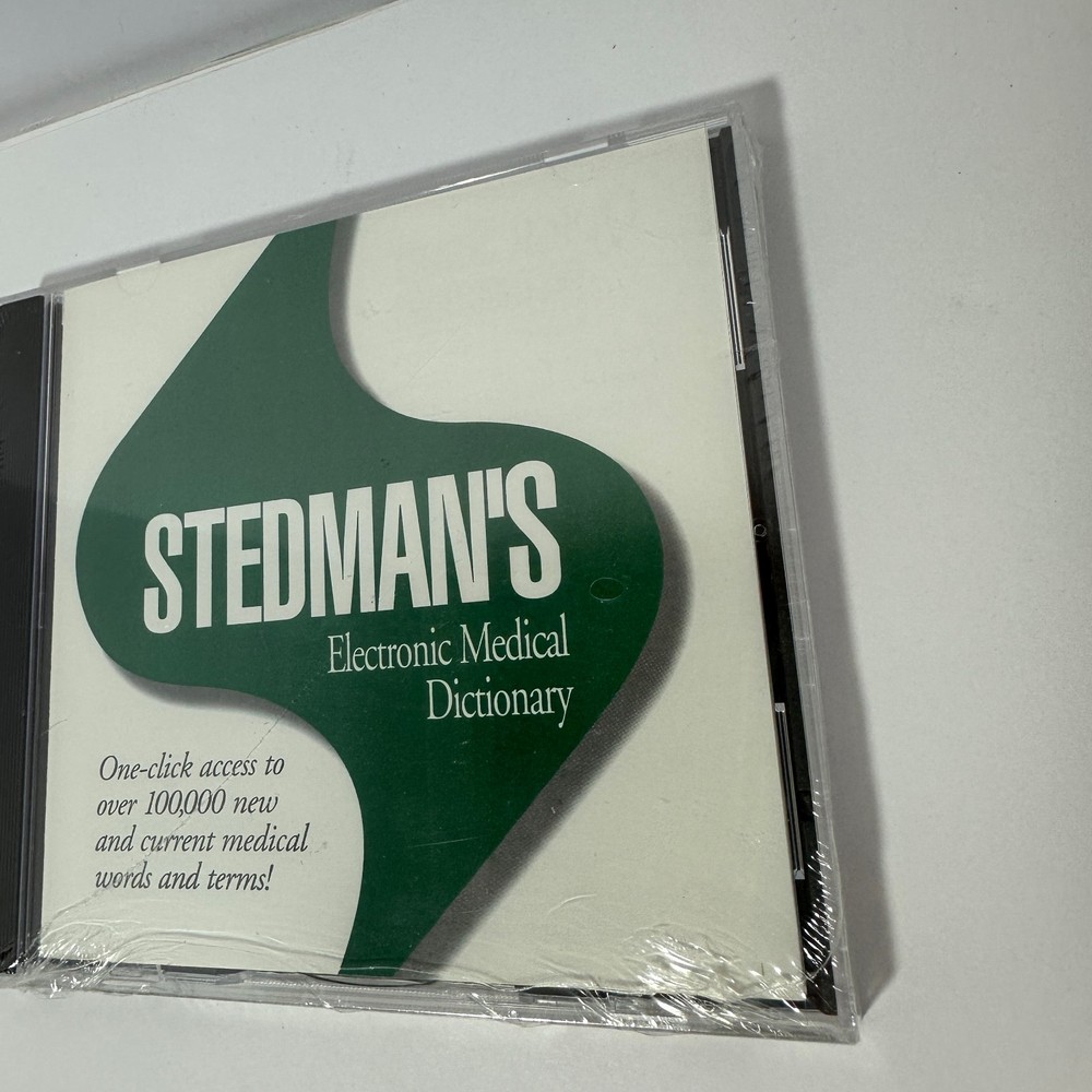 Stedman’s Electronic Dictionary 1996 Software Brand New Sealed