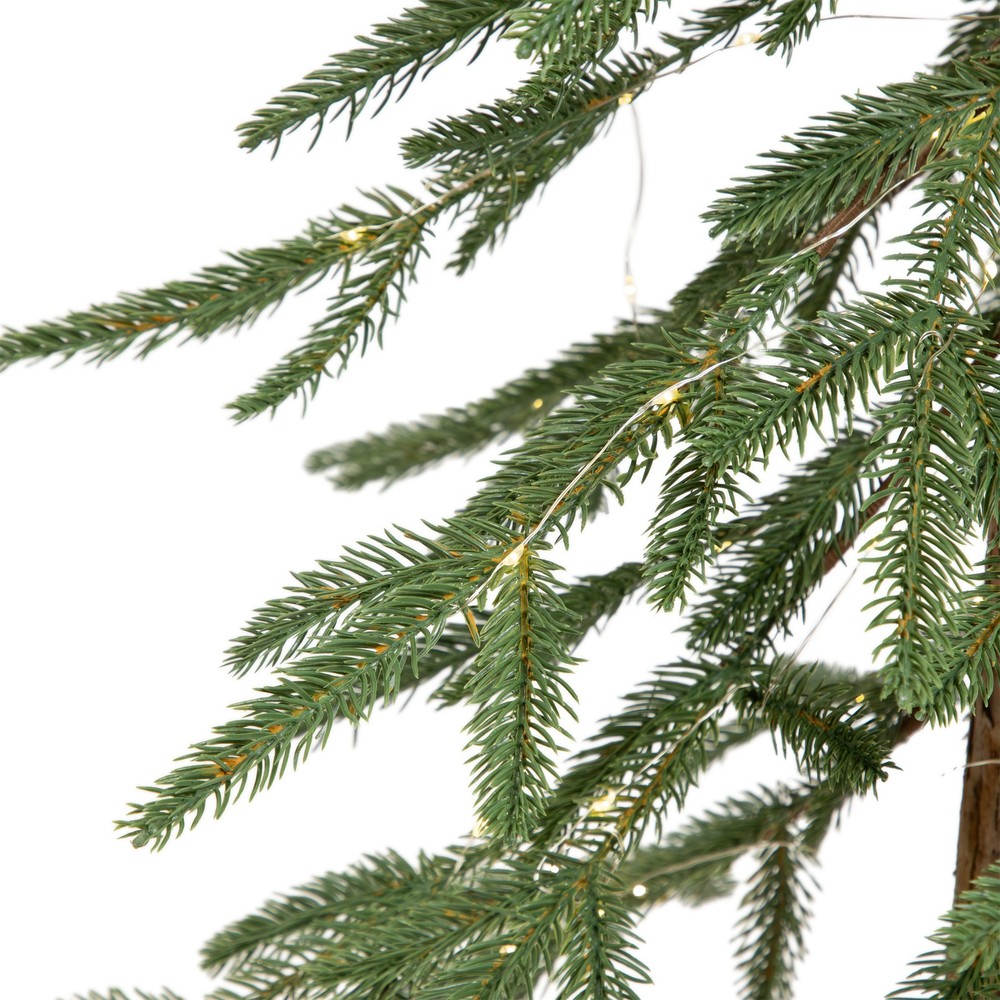 Northlight Pre-Lit Medium Alpine Artificial Christmas Tree - 4' - Clear LED