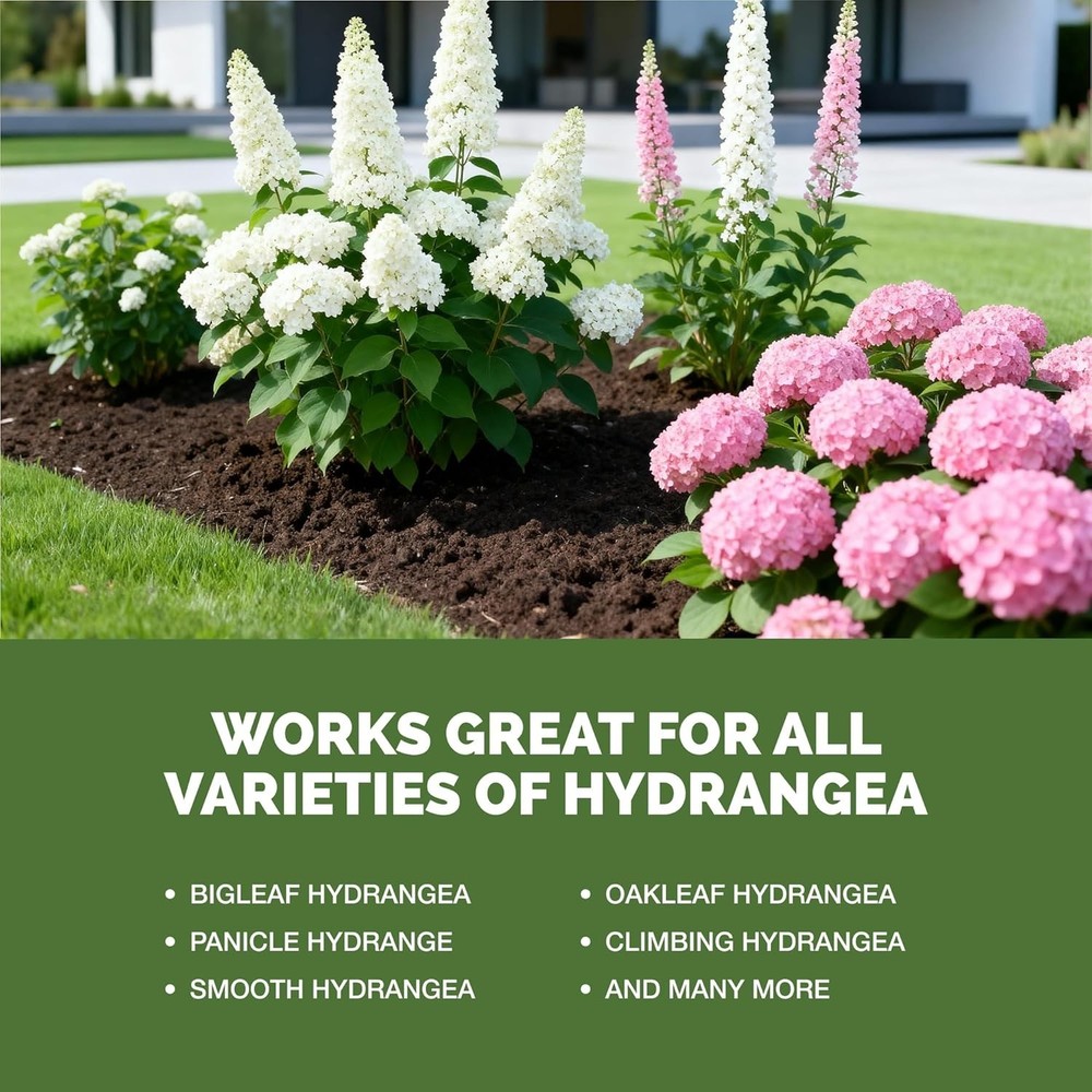8 oz Hydrangea Fertilizer for Vibrant Blooms & Healthy Root Development