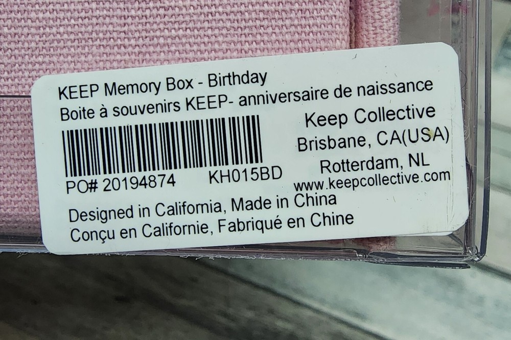Keep Collective Memory Box Birthday Keepsake Box With Accessories Stella Dot