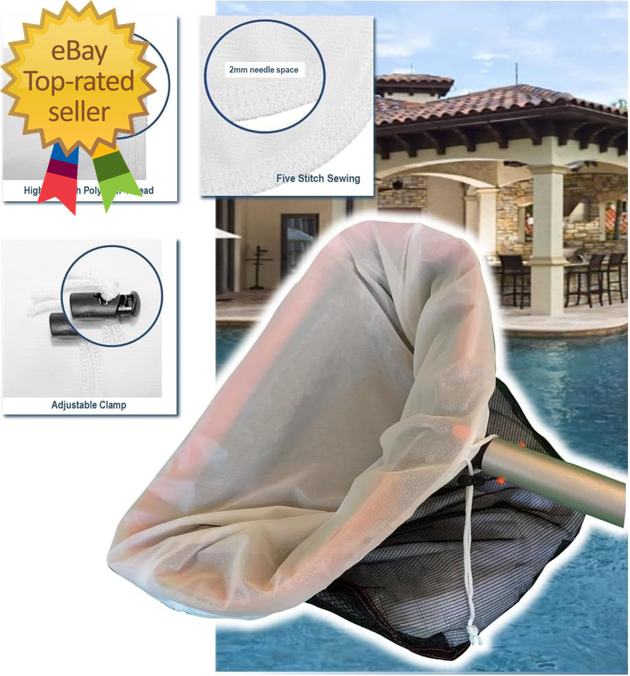 Fine Mesh Pool Net Insert | Collects Sand, Pollen, Tree Dust, Tiny Bugs, Pet Hai