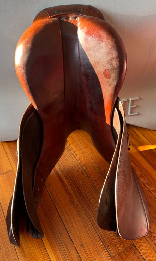 17" Tad Coffin A5 Performance Saddle - Grain / Calf