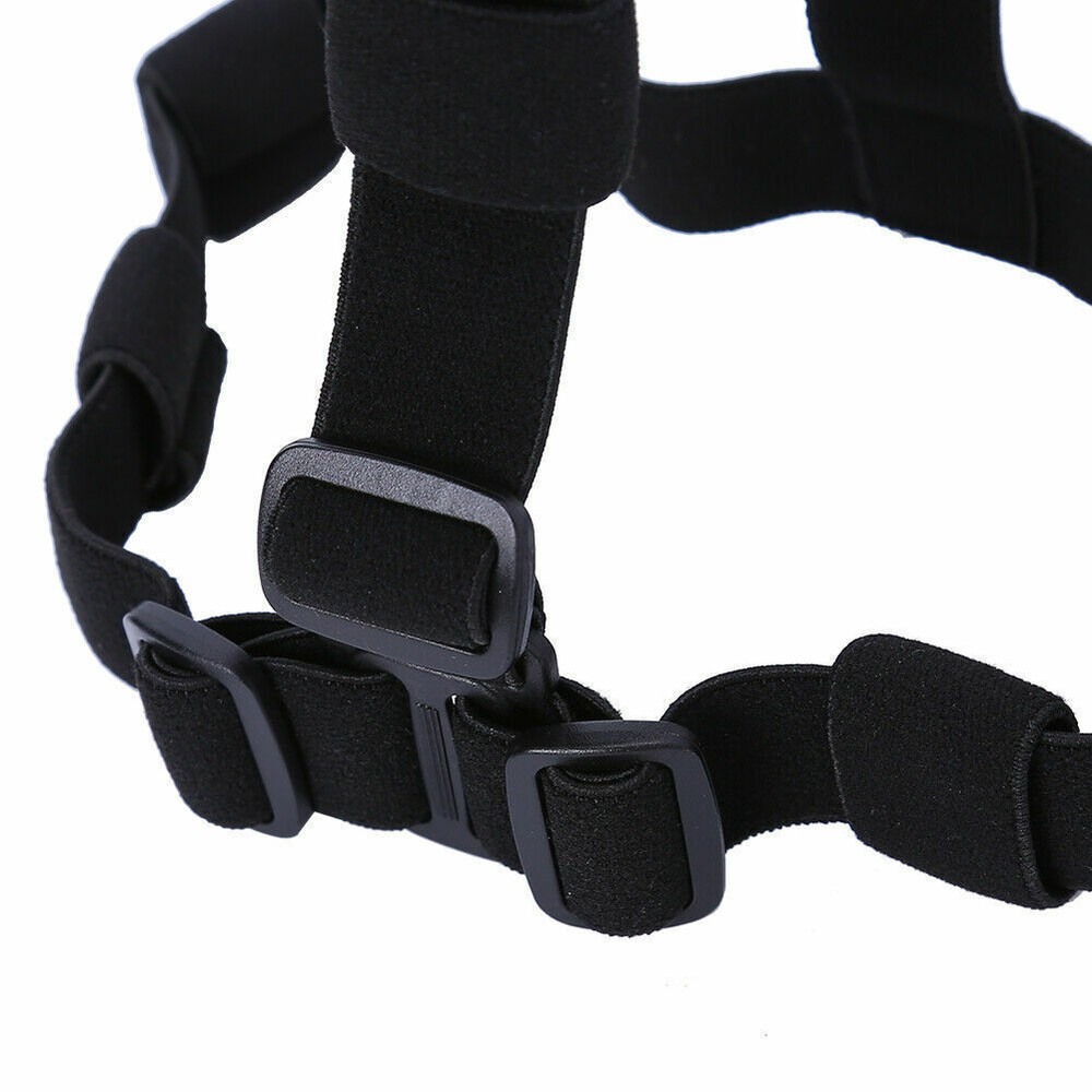 Nylon Elastic Adjustable Headband Belt Headlight Lamp Head Strap For Flashlight