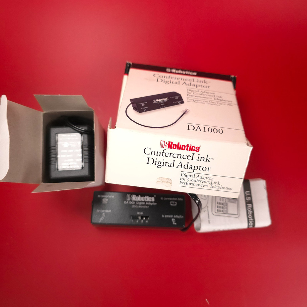 USRobotics DA1000 Conference Link Digital Adapter In Box