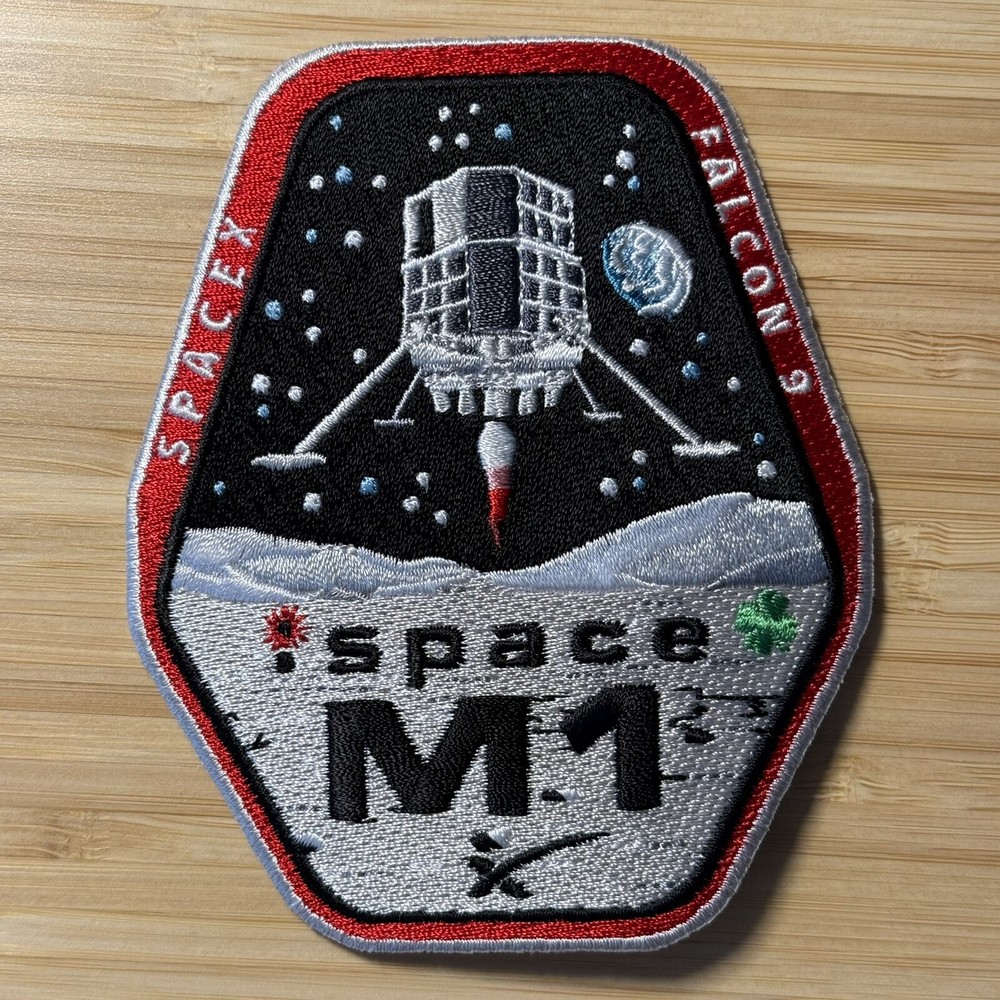Original iSpace Hakuto-R M1 SpaceX Employee Mission Patch