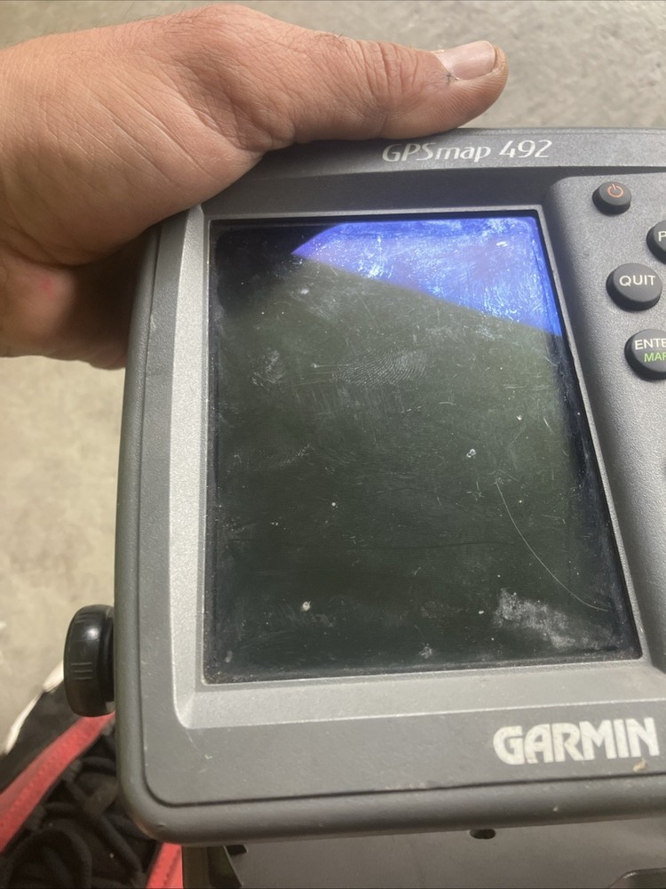 GARMIN GPSMAP 492 GPS/PLOTTER With Mount