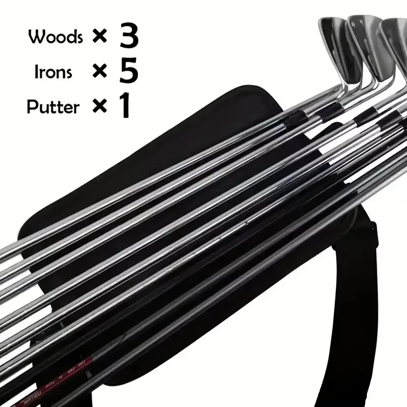 Mini Golf Stand Bag Lightweight Driving Range Carrier Adjustable Strap