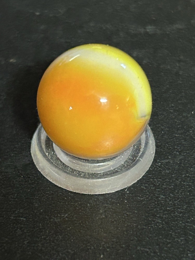 Vintage Vitro Agate Co. "Easter Egg" Marble. 0.62" Mint. Beautiful Example