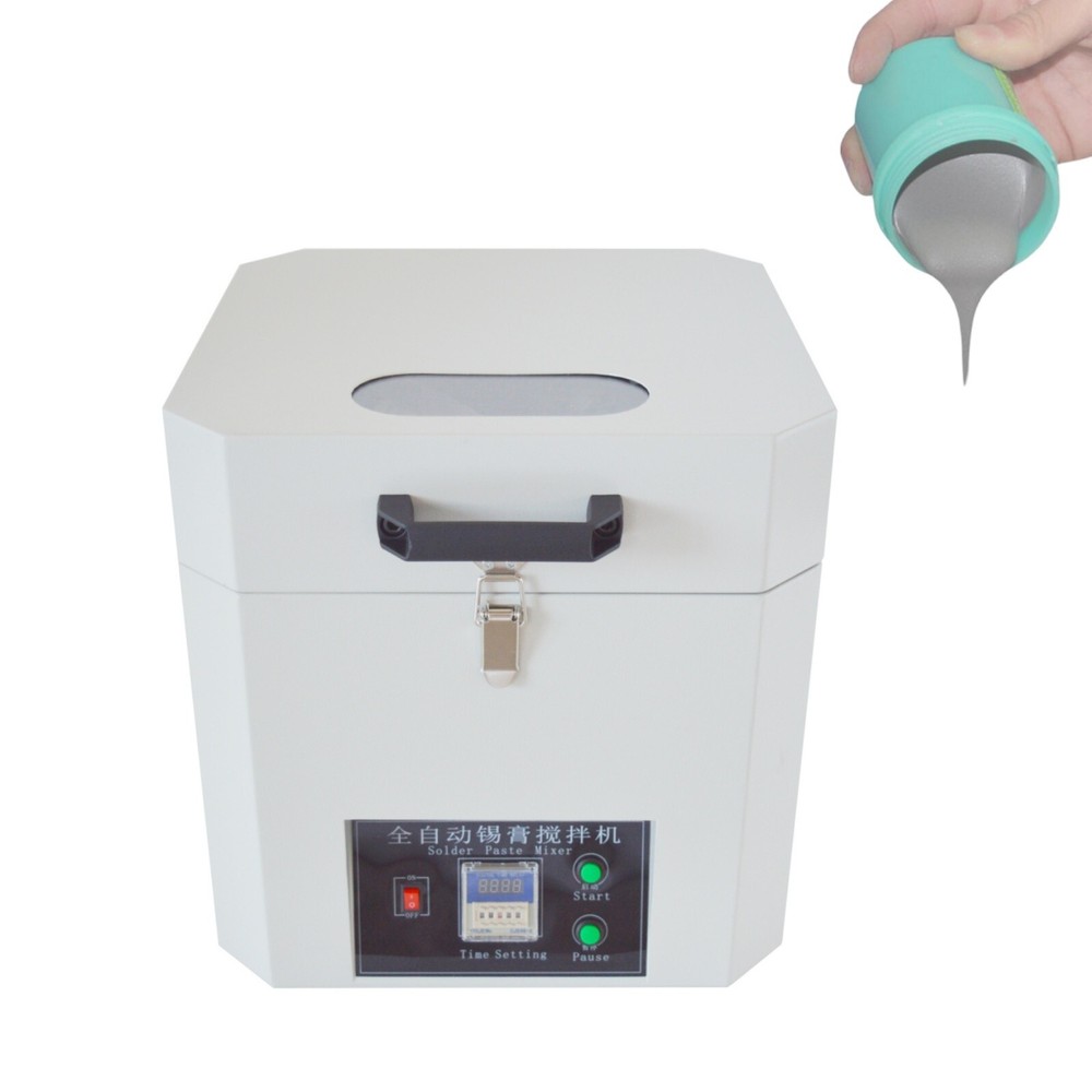 110V Automatic Paste Mixer Solder Paste Mixer Tin Cream Ink Glue Stirrer