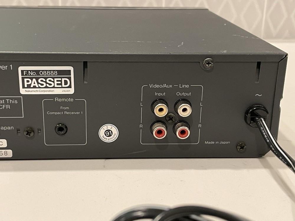 Nakamichi CD Cassette Player 1 VTG *SEE DESCRIPTION*