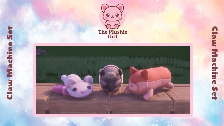 Claw Machine Plushie Set - Palia