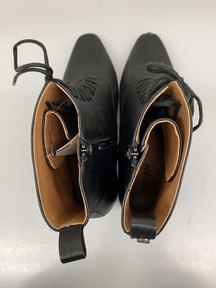 Nouer Lace-Up Boots/37/Blk 3545