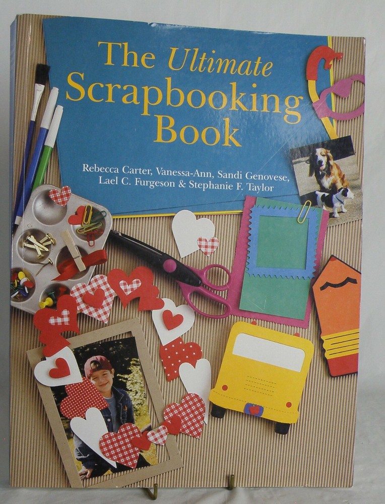 Vintage The Ultimate Scrapbooking Book, Hardcover 2001, Techniques & Projects