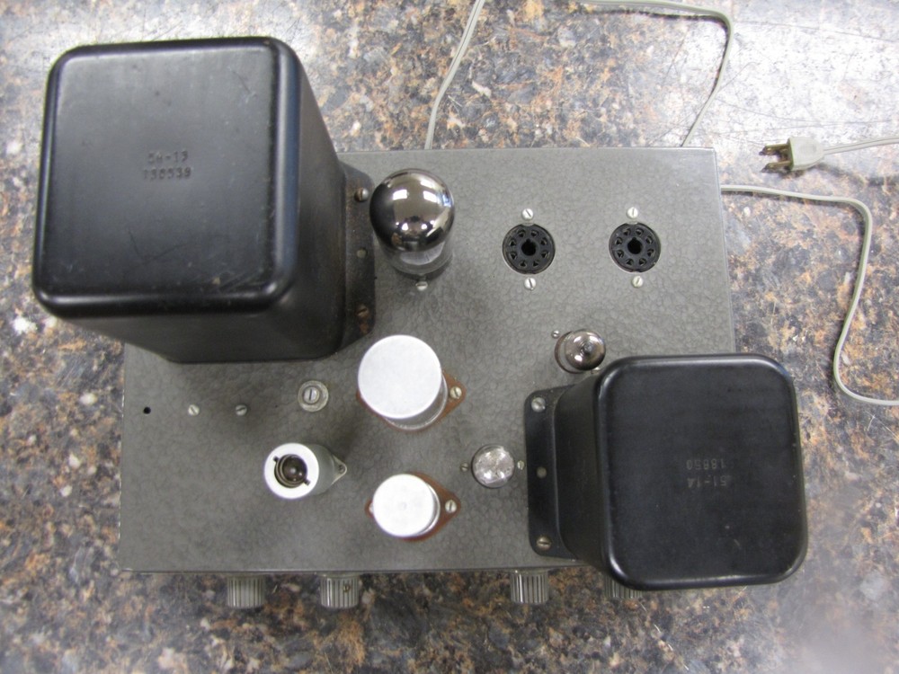 Vintage Heathkit Heath Amplifier A-9 HTF -Powers On- NA46