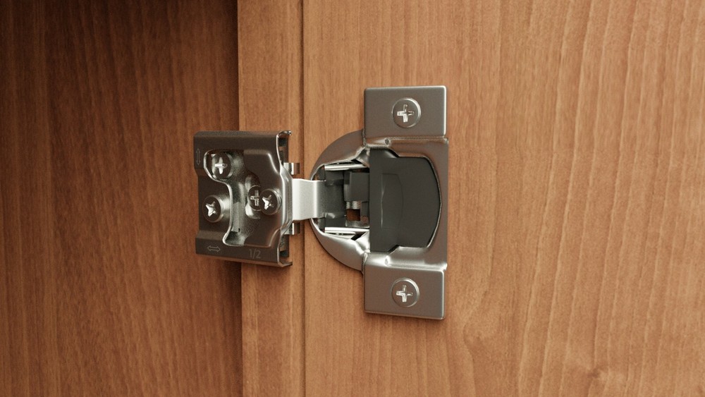 3/4 Overlay Restricted Angle to 90 Deg Soft Close Face Frame Cabinet Hinges (6)