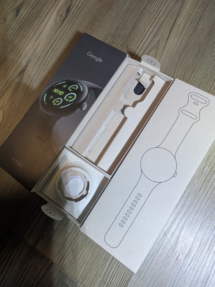 Empty Original Google Pixel Watch 4 Box