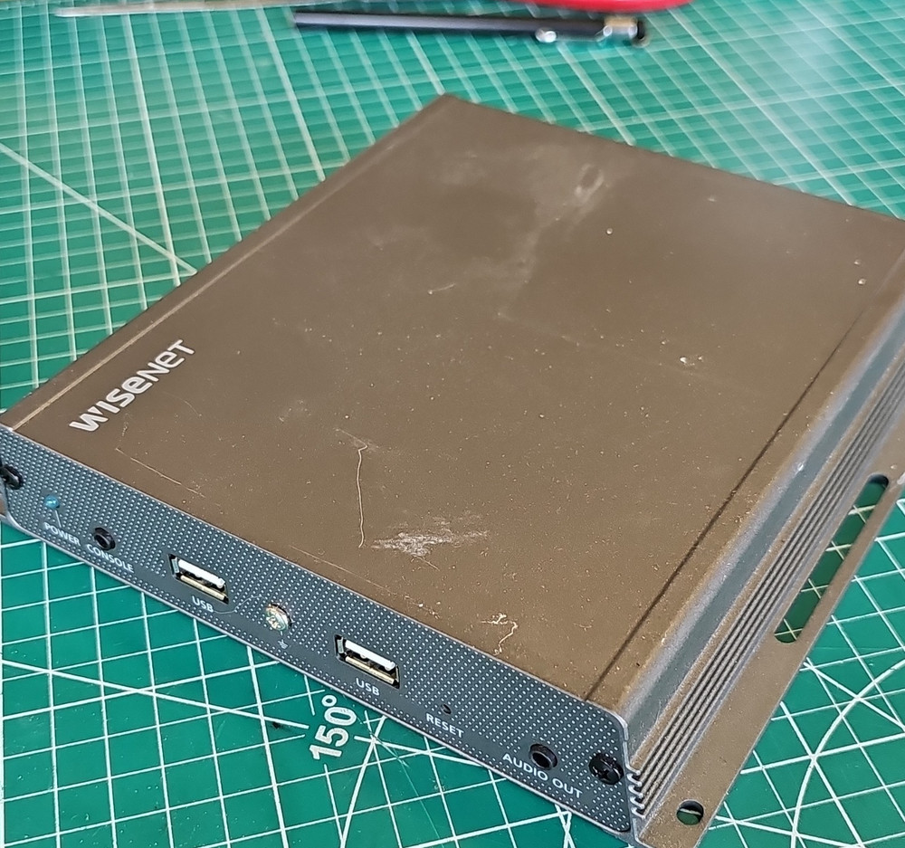 Wisenet SPD-151 Network Video Decoder IP USB HDMI Ethernet PoE 12V 2022