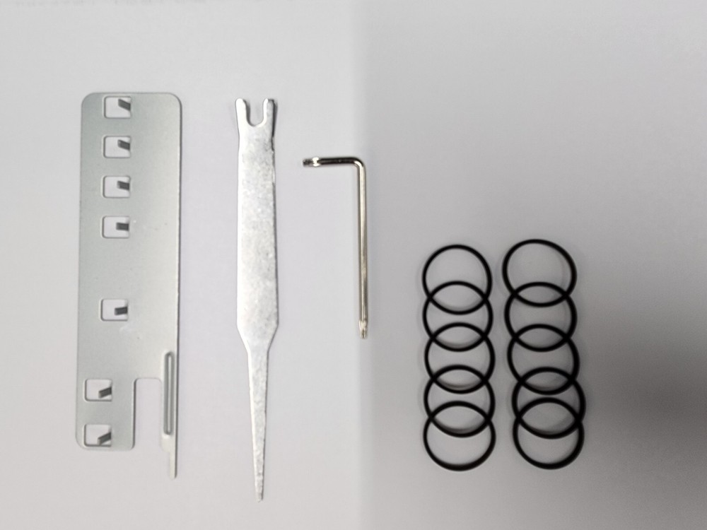 Original XBox 360 Opening Tool, X Clamp Tool, and 10 Belts.