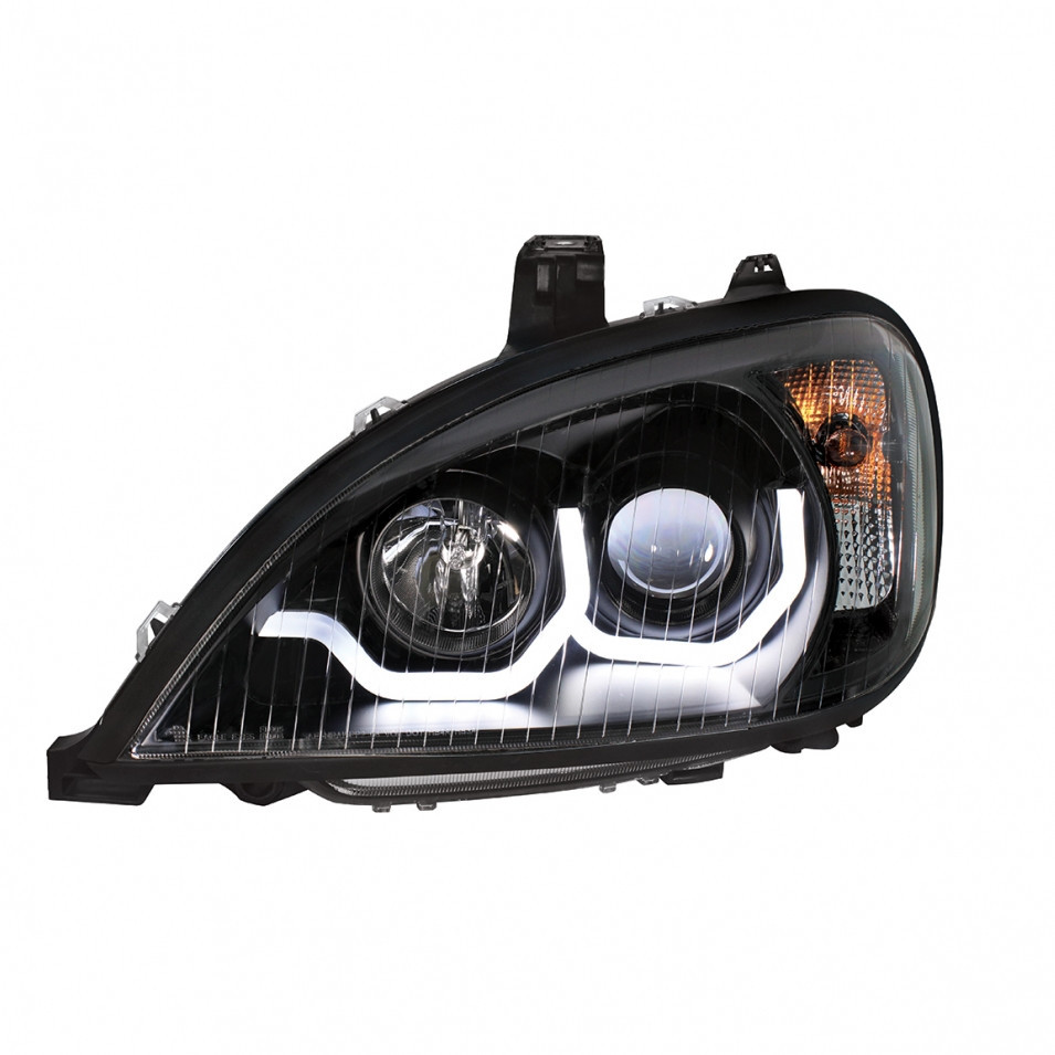 “Blackout” 1996+ Freightliner Columbia Projection Headlight - Driver Side
