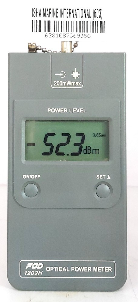 FOD 1202H Optical Power Meter 12402