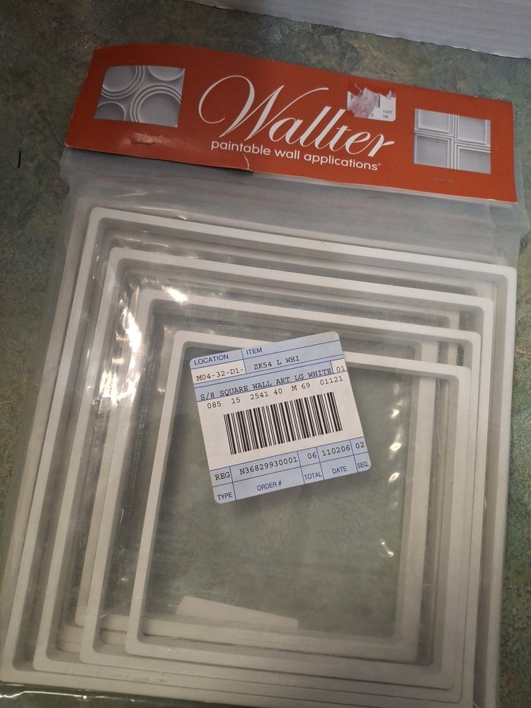 wallter wall applications 1/2 in wall squares (8) decor modern Fold Bedding