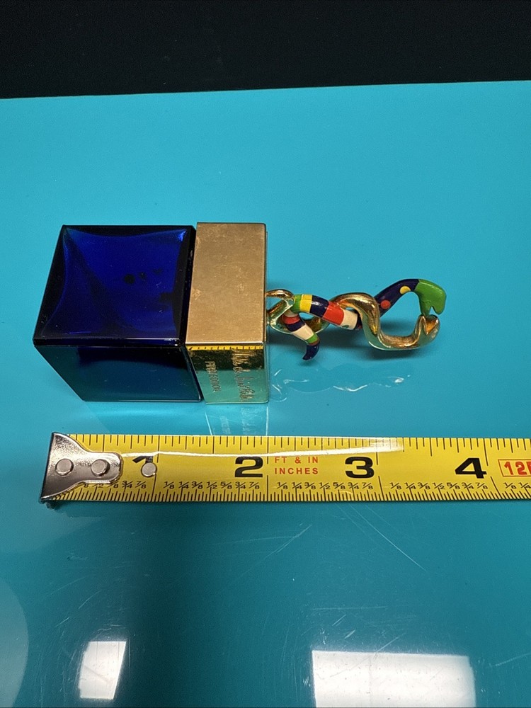 Niki de Saint Phalle First Edition Serpent Mini Parfum Perfume Bottle - EMPTY