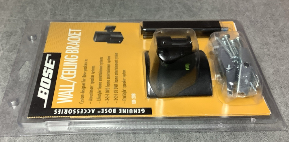 Bose Wall/Ceiling Bracket - UB-20B - Black - New in Original Package