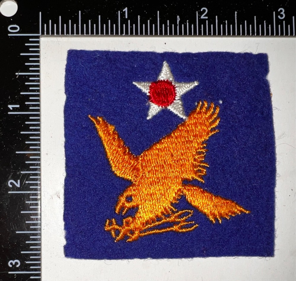 WWII US 2nd Army Air Force AAF US Made Felt Patch