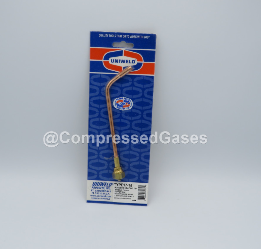 Uniweld TYPE17-15 Rosebud, Heating Tip