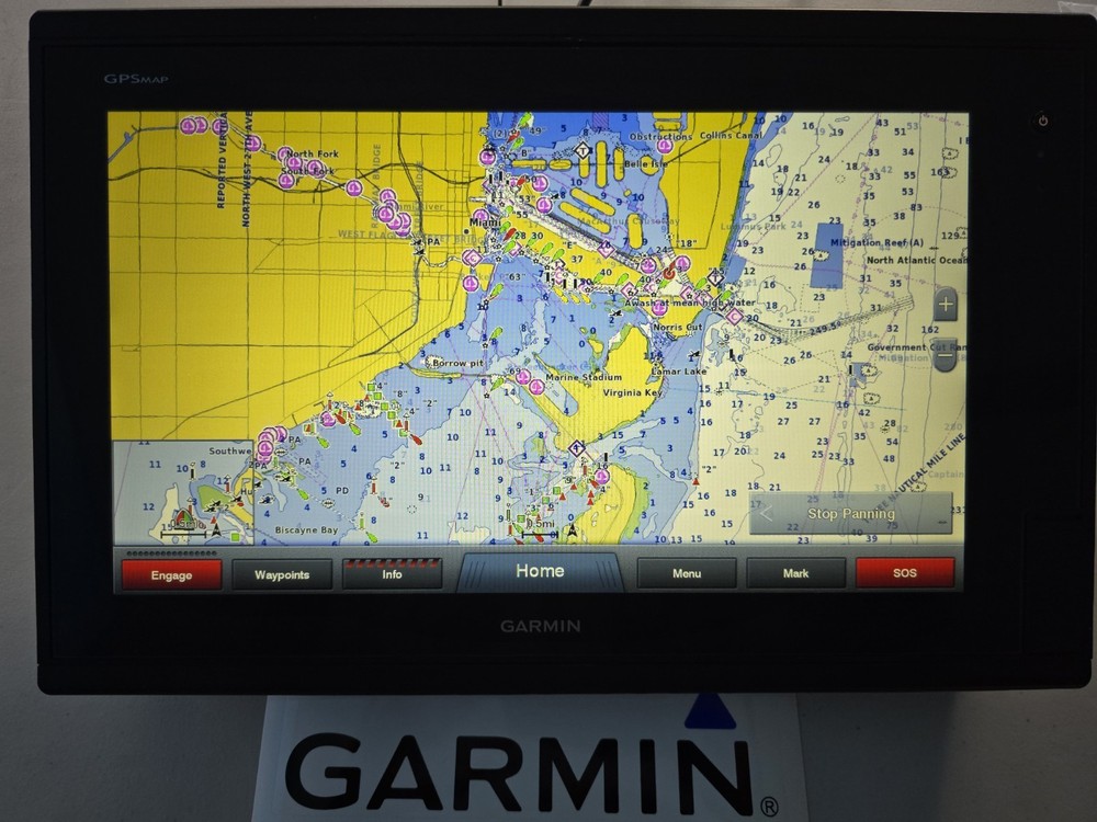 Garmin GPSMAP 7616 – 16” Touchscreen Chartplotter – Fully Tested